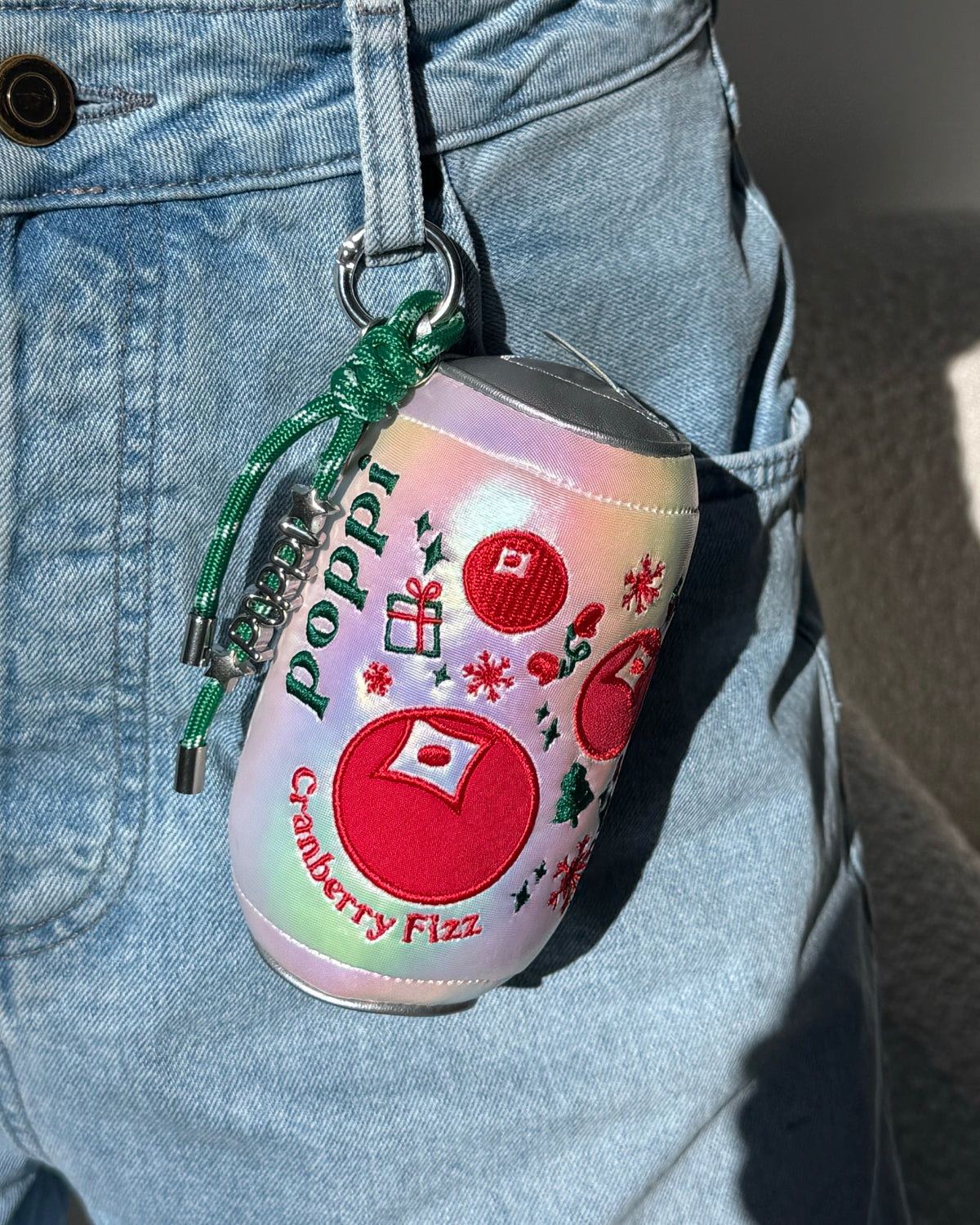 Plush Cran Fizz Keychain
