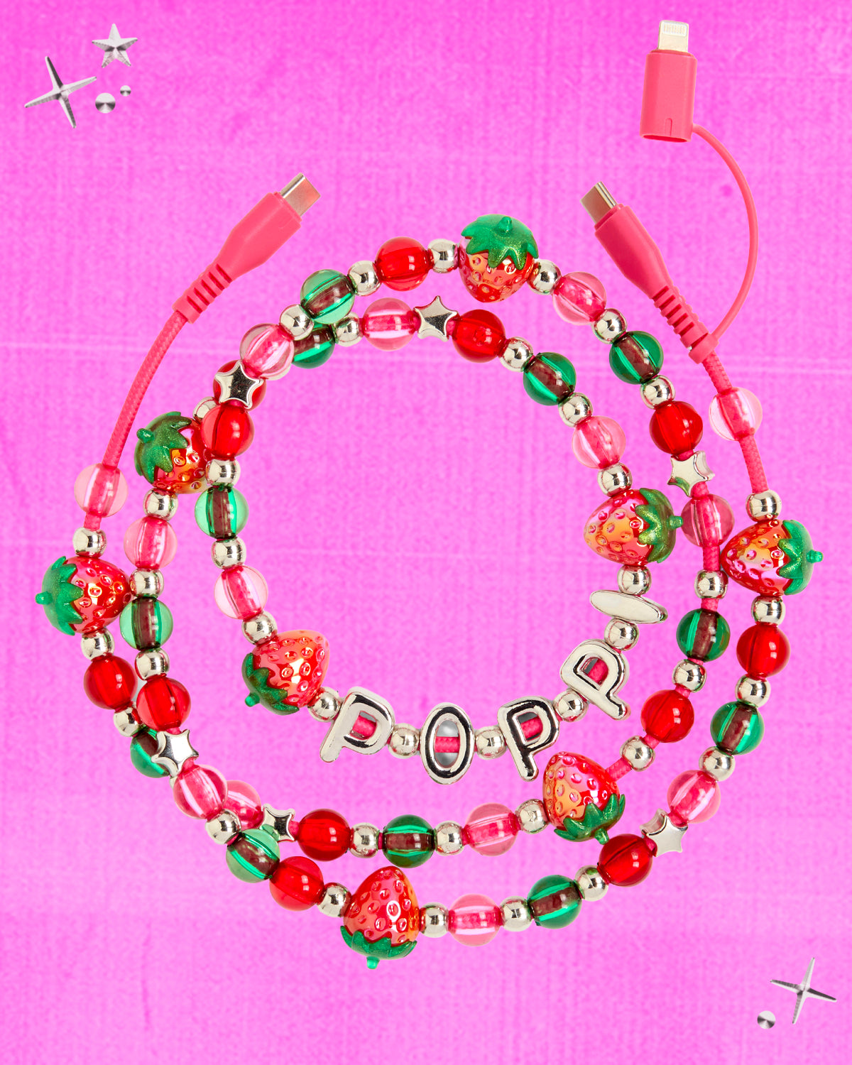 Beaded Babe Charger Cord